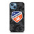 FC CINCINNATI MLS BLACK CAMO iPhone 13 Case Cover