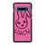 COACH NEW YORK RABBIT LEATHER PINK Samsung Galaxy S10 Plus Case Cover