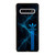 ADIDAS LOGO ABSTRACT BLUE LIGHT Samsung Galaxy S10 Case Cover
