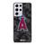 LOS ANGELES ANGELS BASEBALL BLACK CAMO Samsung Galaxy S21 Ultra Case Cover