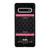 COACH NEW YORK PINK BLACK Samsung Galaxy S10 Case Cover
