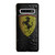 FERRARI DROP WATER BLACK Samsung Galaxy S10 Case Cover
