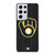 MILWAUKEE BREWERS BASEBALL BLACK Samsung Galaxy S21 Ultra Case Cover