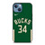GIANNIS ANTETOKOUNMPO MILWAUKEE BUCKS NIKE NBA 2021-22 iPhone 13 Case Cover