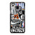 BROOKLYN NETS NBA STICKER BOMB Samsung Galaxy S9 Case Cover