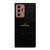 COACH NEW YORK BLACK LEATHER Samsung Galaxy Note 20 Ultra Case Cover