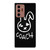 COACH NEW YORK RABBIT LEATHER Samsung Galaxy Note 20 Ultra Case Cover