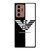 EMPORIO ARMANI WHITE BLACK Samsung Galaxy Note 20 Ultra Case Cover