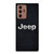 JEEP BLACK METAL LOGO Samsung Galaxy Note 20 Ultra Case Cover