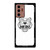 KENZO PARIS BORDERED LOGO WHITE Samsung Galaxy Note 20 Ultra Case Cover