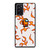 AMONG US ORANGE FLAMES Samsung Galaxy Note 20 Case Cover
