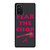 ATLANTA BRAVES FEAR THE CHOP SLOGAN Samsung Galaxy Note 20 Case Cover