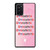 BTS DYNAMITE SONG Samsung Galaxy Note 20 Case Cover
