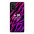 COACH NEW YORK BLACK VIOLET Samsung Galaxy Note 20 Case Cover