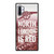 ARSENAL NORTH LONDON IS RED Samsung Galaxy Note 10 Plus Case Cover