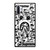 BAPE SHARK LOGO SUPREME BLACK WHITE Samsung Galaxy Note 10 Plus Case Cover