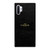 COACH NEW YORK BLACK LEATHER Samsung Galaxy Note 10 Plus Case Cover