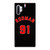 DENNIS RODMAN CHICAGO BULLS Samsung Galaxy Note 10 Plus Case Cover DENNIS RODMAN CHICAGO BULLS Samsung Galaxy Note 10 Plus Case Cover