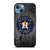 HOUSTON ASTROS BASEBALL MLB WOOD LOGO iPhone 13 Case Cover