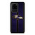 BALTIMORE RAVENS NFL METAL STRIPE Samsung Galaxy S20 Ultra Case Cover