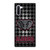 ALABAMA CRIMSON FOOTBALL SYMBOL Samsung Galaxy Note 10 Case Cover