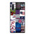 ATLANTA BRAVES COLLAGE WALL Samsung Galaxy Note 10 Case Cover