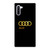 AUDI CAR GOLD LOGO Samsung Galaxy Note 10 Case Cover