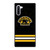 BOSTON BRUINS LOGO STRIPED Samsung Galaxy Note 10 Case Cover