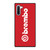 BREMBO DISC BRAKE RED LOGO Samsung Galaxy Note 10 Case Cover