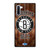 BROOKLYN NETS WOODEN LOGO Samsung Galaxy Note 10 Case Cover