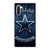 DALLAS COWBOYS BLUE METAL SYMBOL Samsung Galaxy Note 10 Case Cover