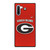 GEORGIA BULLDOGS UNIVERSITY JERSEY Samsung Galaxy Note 10 Case Cover