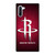 HOUSTON ROCKETS WOODEN LOGO 2 Samsung Galaxy Note 10 Case Cover
