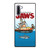JAWS LOGO 8 BIT Samsung Galaxy Note 10 Case Cover