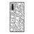 KEITH HARING BLACK WHITE Samsung Galaxy Note 10 Case Cover KEITH HARING BLACK WHITE Samsung Galaxy Note 10 Case Cover