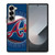 ATLANTA BRAVES MLB BALL Samsung Galaxy Z Fold 6 Case Cover