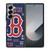 BOSTON RED SOX LOGO COLLAGE Samsung Galaxy Z Fold 6 Case Cover