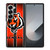 CINCINNATI BENGALS METAL SYMBOL Samsung Galaxy Z Fold 6 Case Cover