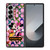 COACH PINK FLOWER MICKEY MINNIE Samsung Galaxy Z Fold 6 Case Cover