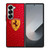 FERRARI DROP WATER RED Samsung Galaxy Z Fold 6 Case Cover