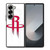 HOUSTON ROCKETS WHITE LOGO Samsung Galaxy Z Fold 6 Case Cover