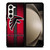 ATLANTA FALCONS METAL LOGO NFL Samsung Galaxy Z Fold 5 Case Cover