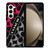 COACH NEW YORK RED WHITE Samsung Galaxy Z Fold 5 Case Cover