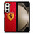 FERRARI DROP WATER RED Samsung Galaxy Z Fold 5 Case Cover