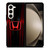 HONDA LOGO RED CARBON Samsung Galaxy Z Fold 5 Case Cover