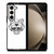 KENZO PARIS BORDERED LOGO WHITE Samsung Galaxy Z Fold 5 Case Cover