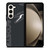 LACOSTE CROCODILE ALL BLACK Samsung Galaxy Z Fold 5 Case Cover