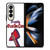 ATLANTA BRAVES FEAR CHOP SLOGAN Samsung Galaxy Z Fold 4 Case Cover