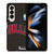 CHICAGO BULLS NIKE NBA STRIPE Samsung Galaxy Z Fold 4 Case Cover