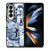 COACH NEW YORK BLUE Samsung Galaxy Z Fold 4 Case Cover